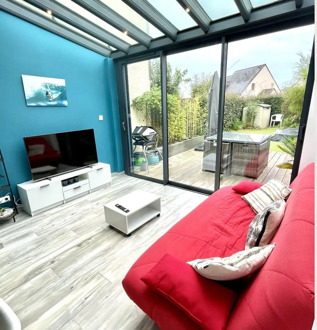 Jolie Petite Maison A 500M De La Plage D'Erdeven 0*, Erdeven França